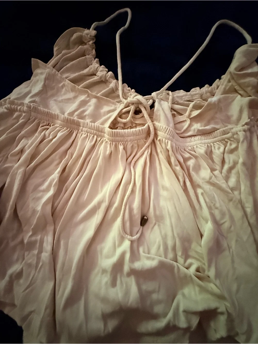 Free People Sundrop Ruffled Babydoll Top